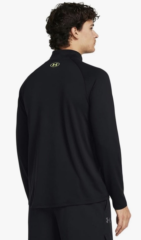 Under Armour Men's Tech 2.0 1/2 Zip Pullover Size Medium Black 1328495 006 NWT
