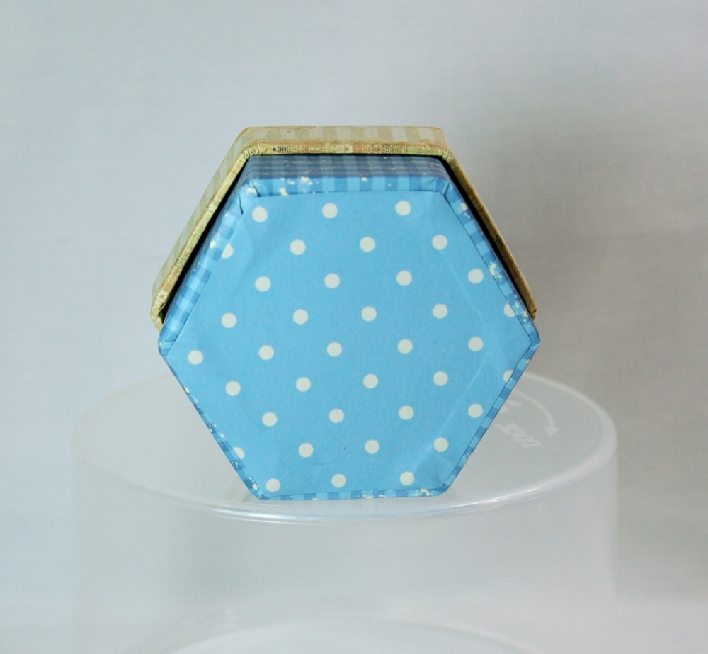SET OF 4 SMALL DECORATIVE BOXES: Book shape, Hexagonal shape, Rectangular Shape