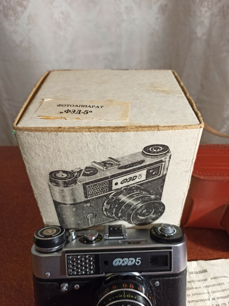Vintage Soviet Camera FED 5. USSR ideal condition