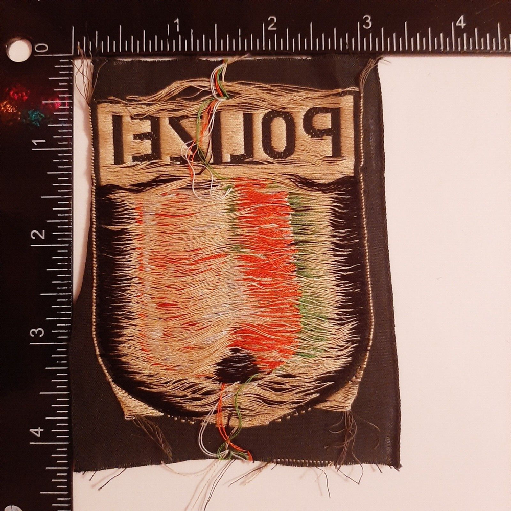 VINTAGE West German Police Polizei Patch