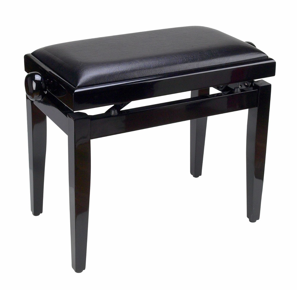ProRockGear Deluxe Adjustable Piano Bench, Black