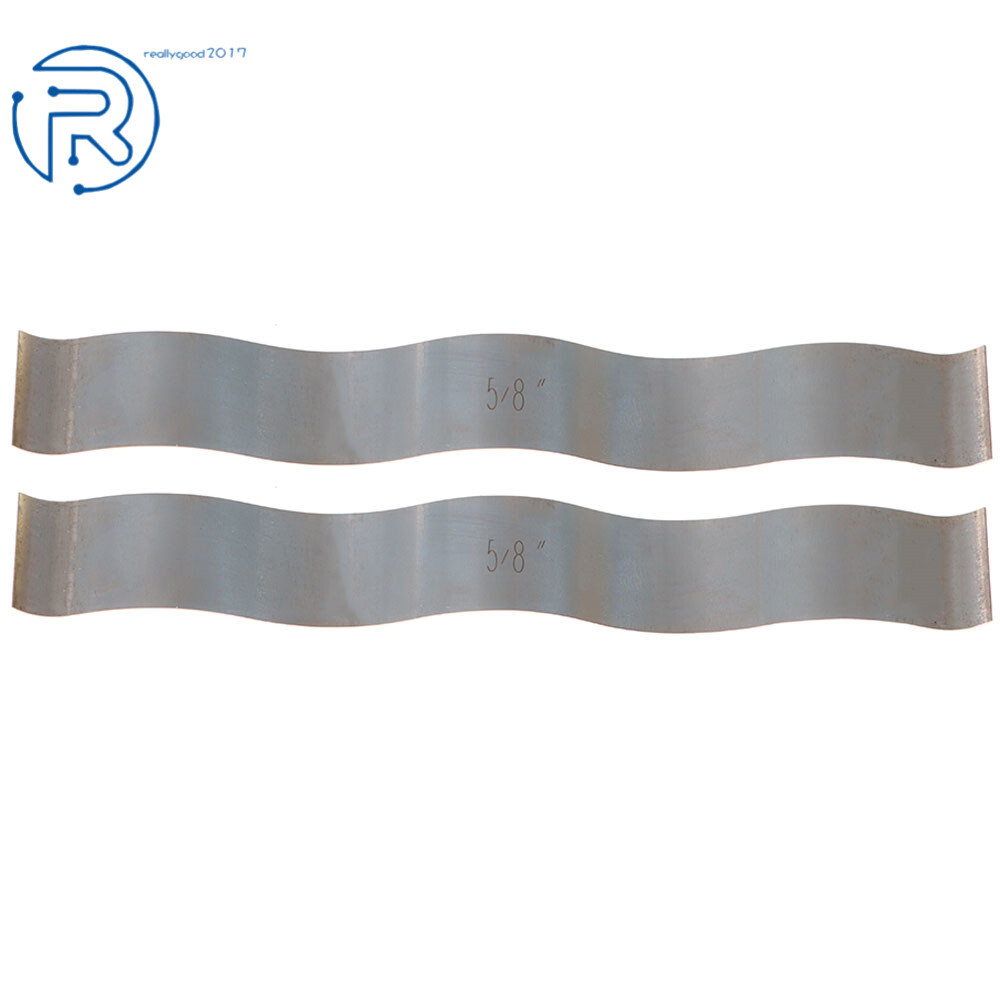 9 Pair 18Pcs Set Precise 1/8" Wavy Steel Parallel Parallels.0002" Hardened