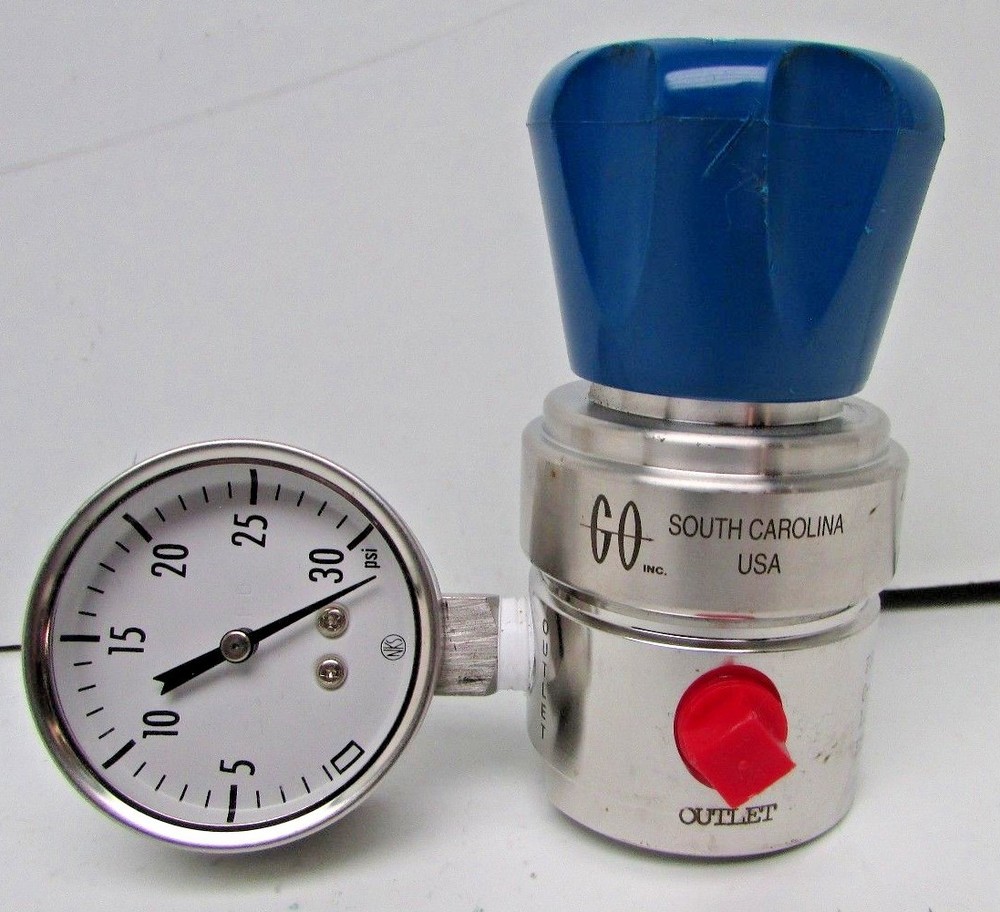 New Go South Carolina Water Pressure Reducing Valve with Gauge (BG)