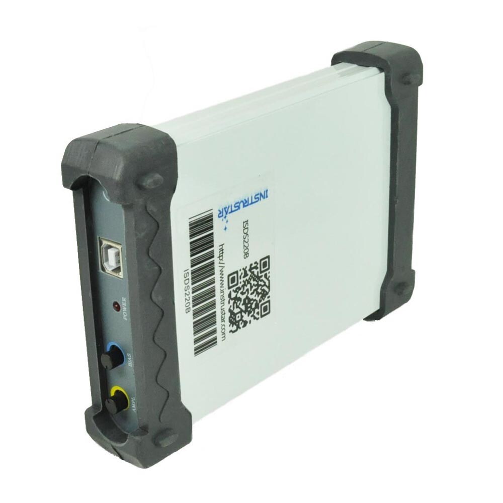INSTRUSTAR ISDS2062B PC Based USB Digital Oscilloscope 12BIT ADC 20MHz 60MSa/s