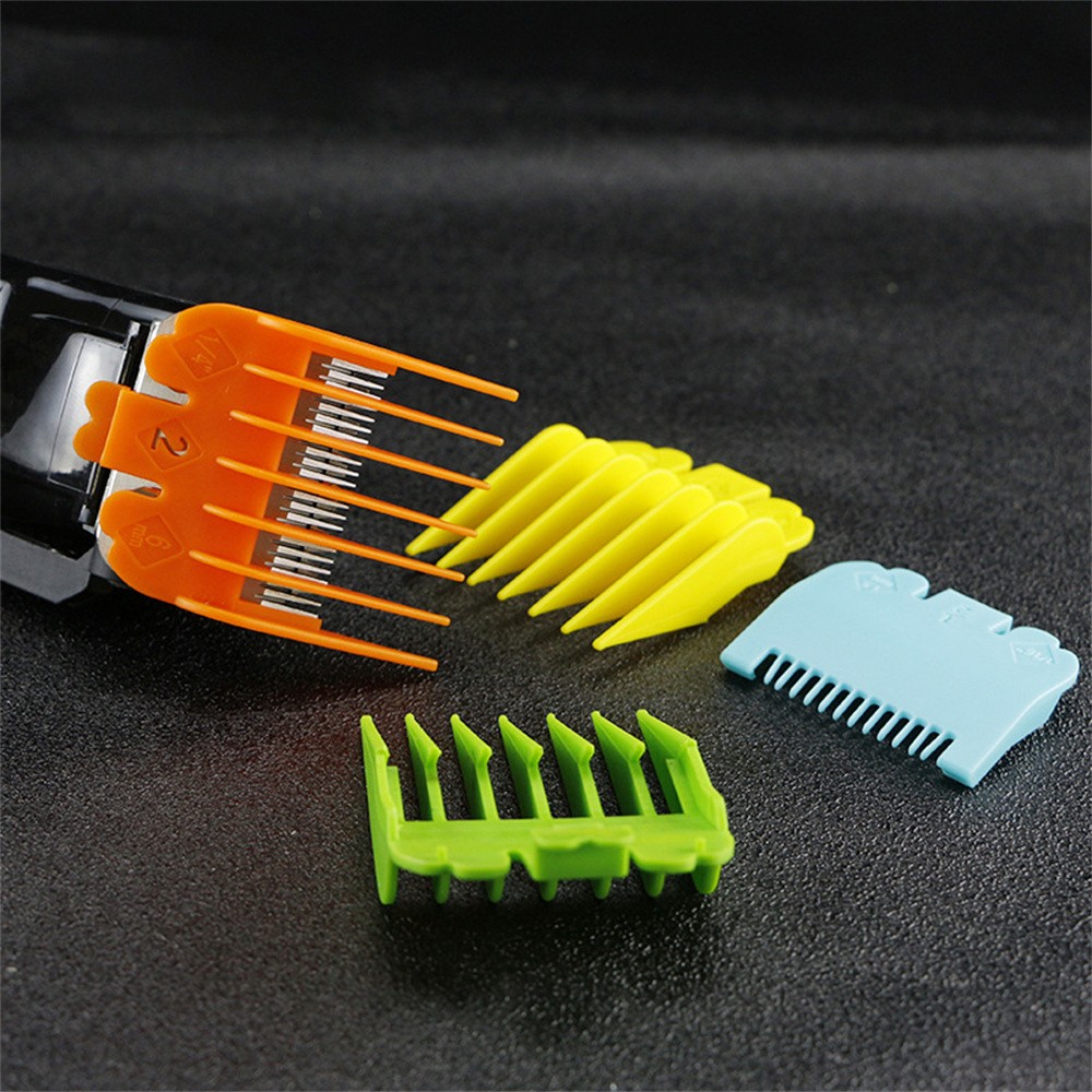 10PCS/Set Multi-color Guide Limit Comb Trimmer Kit Hair Trimmer Clipper Comb