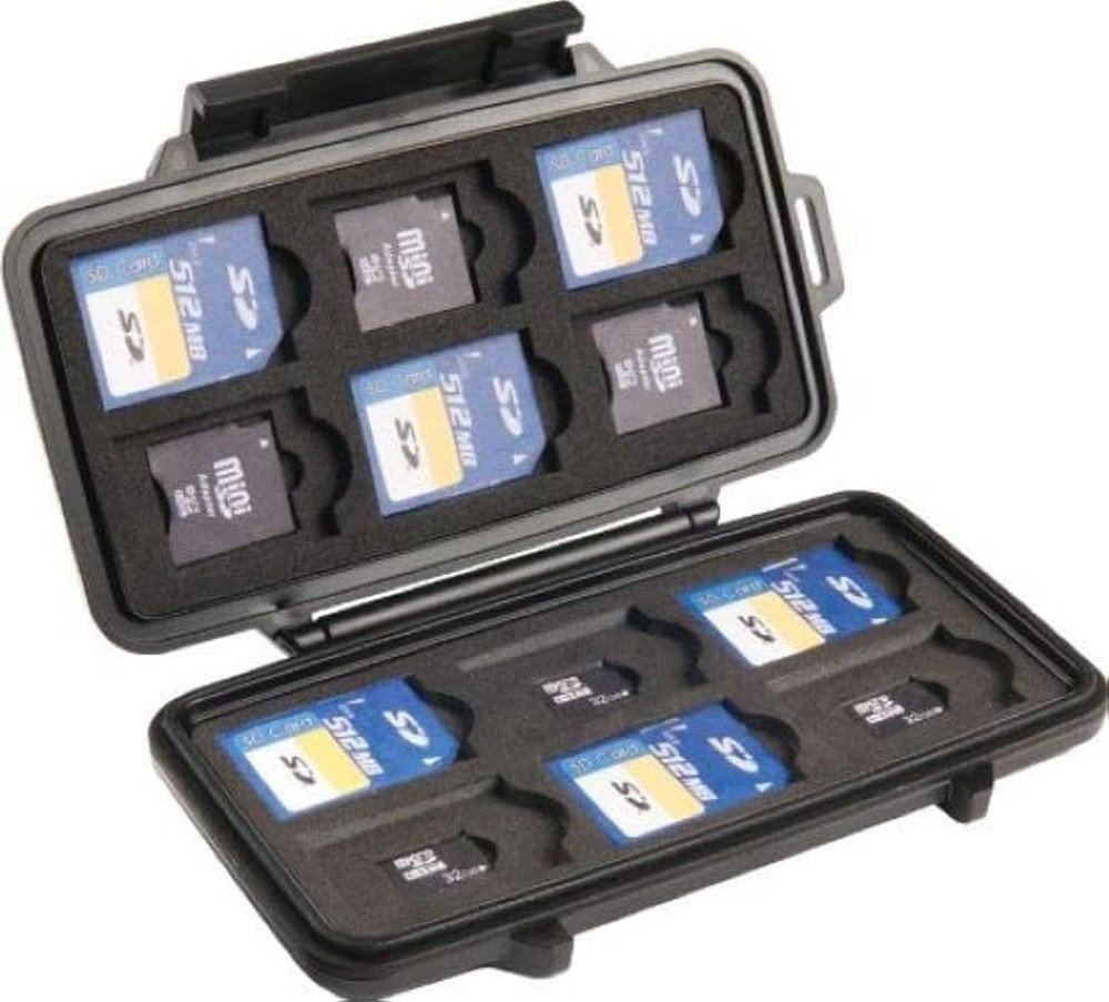0915 Memory Card Case Black