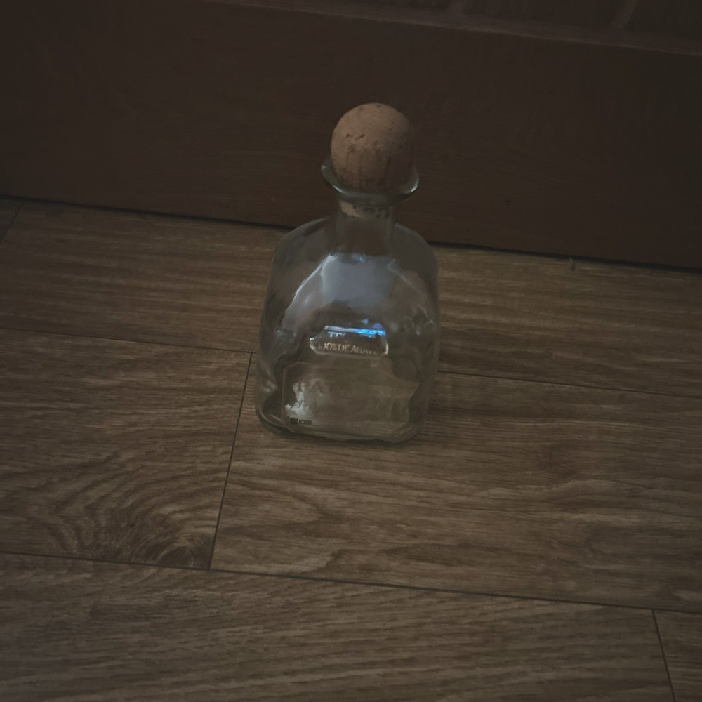 Patron Silver EMPTY Bottle 700ml Tequila MEXICO Original Lid