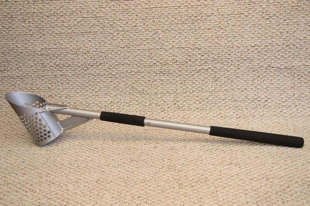 Two handle Perforated Aluminum Sand Scoop
