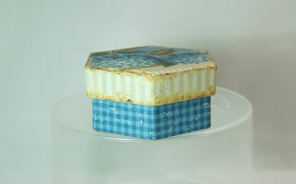 SET OF 4 SMALL DECORATIVE BOXES: Book shape, Hexagonal shape, Rectangular Shape