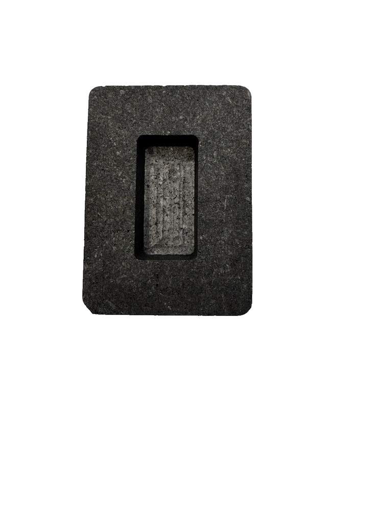 Graphite Ingot Mold for Casting 2 oz Gold Bar