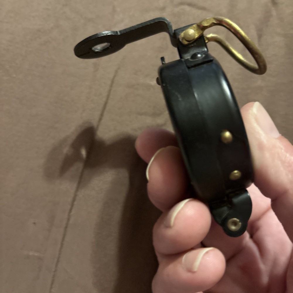 Vintage Engineer Directional Pocket Compass - Black