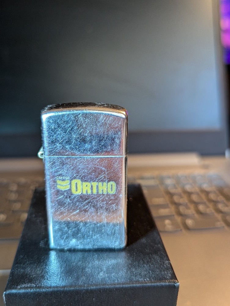 1972 ORTHO slim  zippo lighter