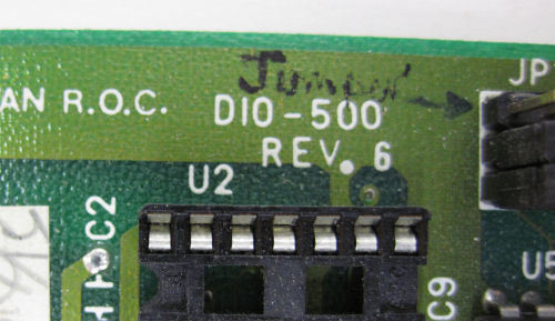 DIO-500 Multi Function I/O Board, Rev. 6