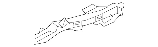 Genuine Audi End Plate 4G0-807-363-C