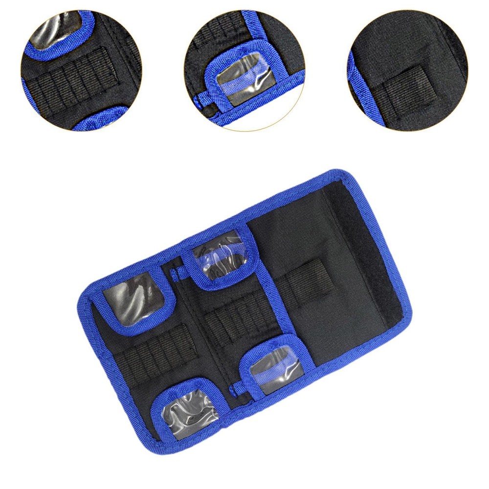 Bits Small Organizer Bag Oxford Case Lightweight Portable Practical Bits Storage