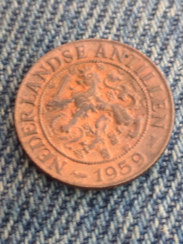 1959 NETHERLANDS ANTILLIES 1 CENT