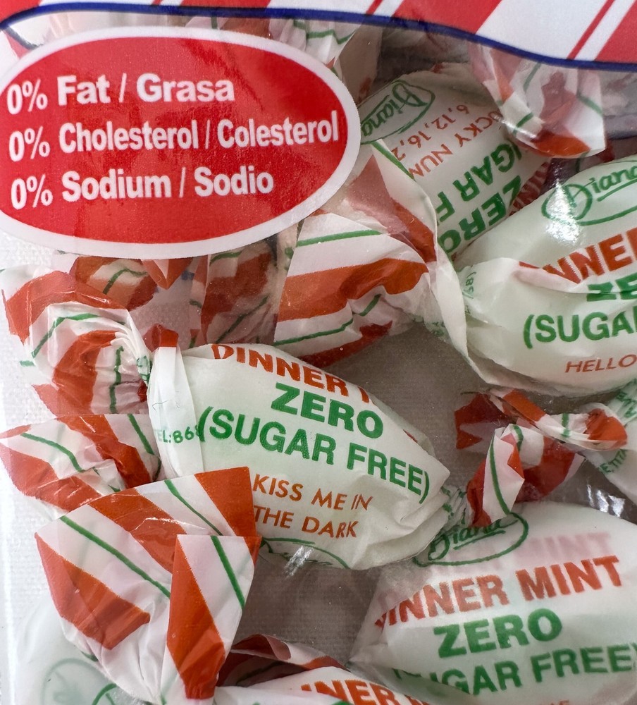 4-Pack Diana Dinner Mint Zero - Sugar-Free