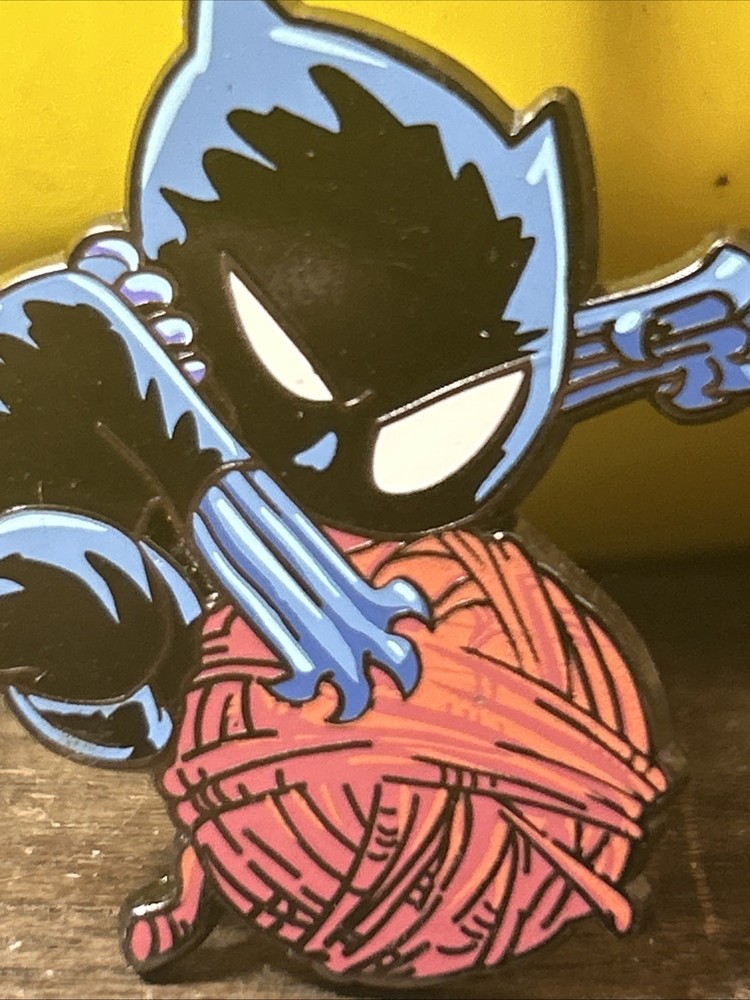 2016 SDCC Marvel Skottie Young Pin Black Panther