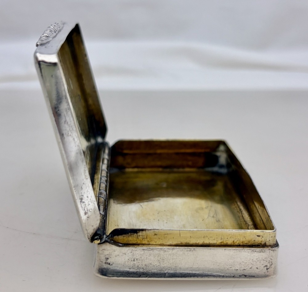 1853 Austria .812 Silver Snuff Box - 96509
