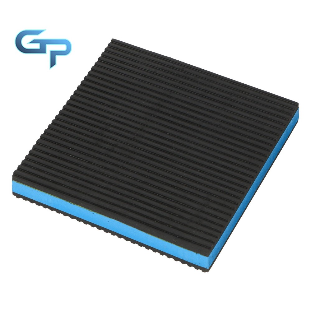 4 Pack 6"x6"x7/8" Equipment Vibration Pads Multi-Layer Construction