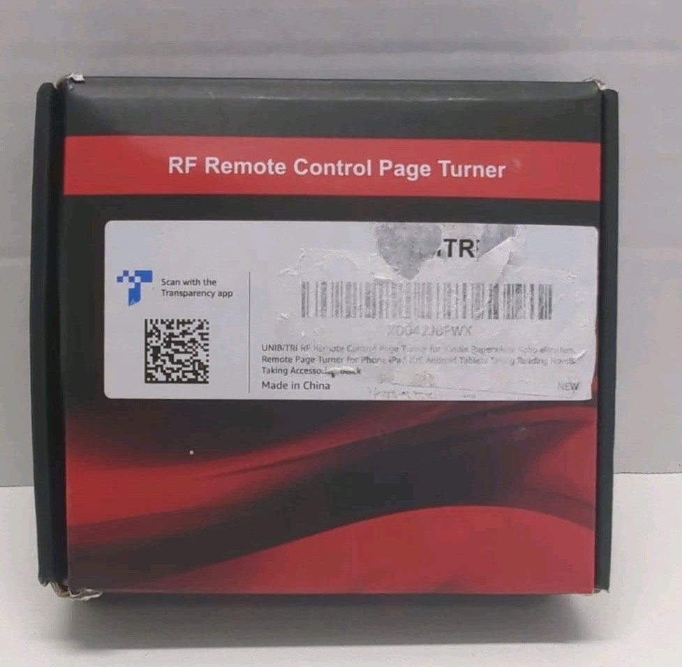 RF Remote Control Page Turner For Tablet Or E-book reader-USB Charging UNIBITRI