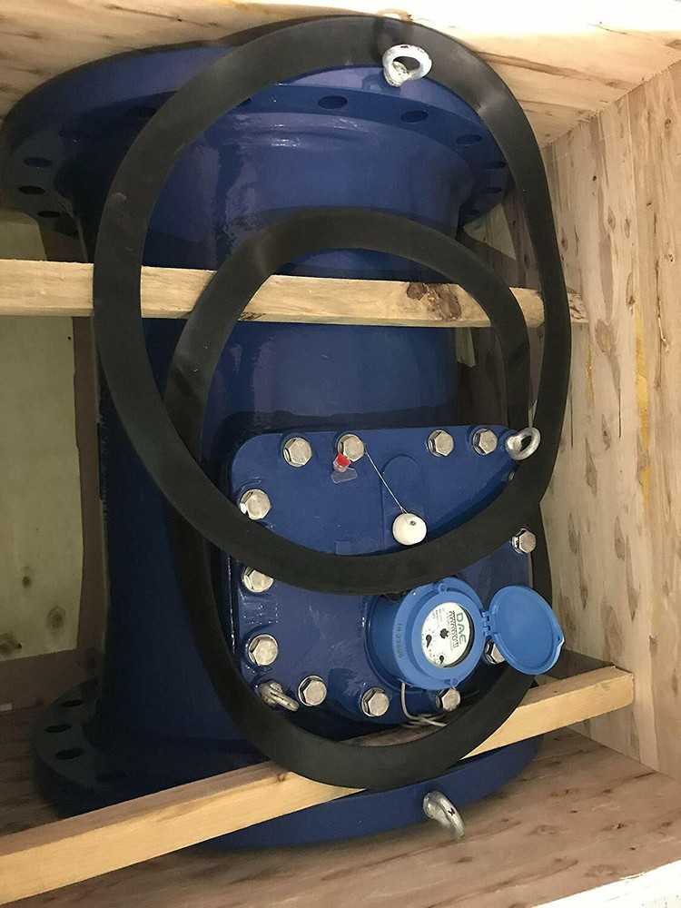 DAE WP-2000P 20" Woltmann Helix Water Meter, Pulse Output, Gallon