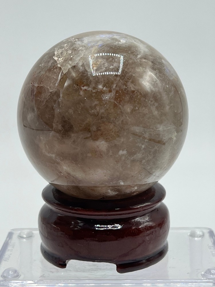 Fire Quartz with Blue Flash D