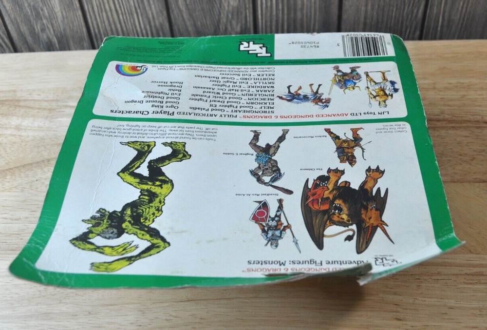 Advanced Dungeons & Dragons Terrible Troll & Goblin Figures-TSR