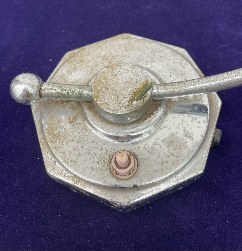 Art Deco Chrome Table Lamp Base Original