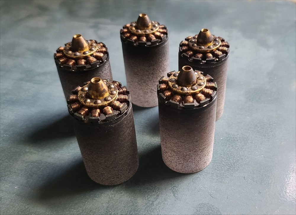 NEW LIGHTSABER BLADE PLUG WEATHERED BATTLE WORN COPPER STATOR
