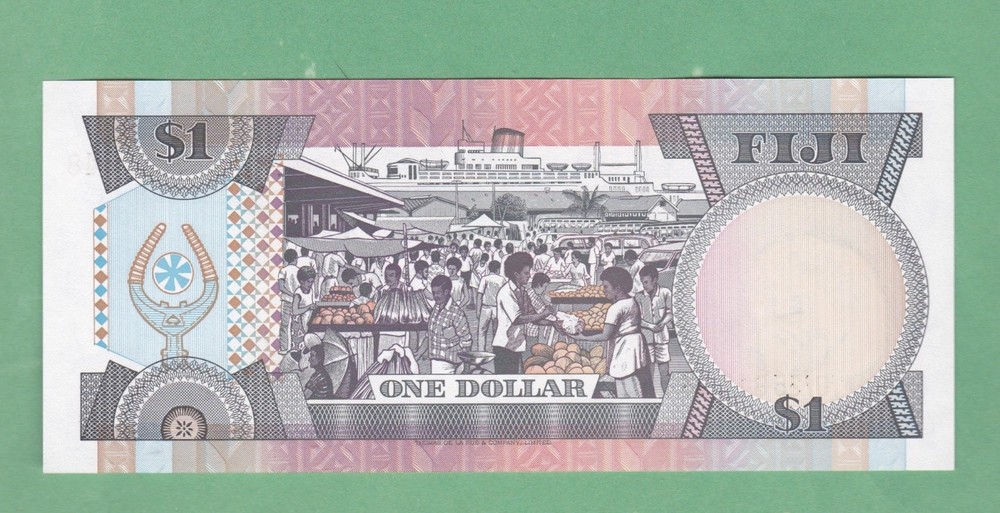 Fiji 1 Dollar Note (1995) P-90a UNCIRCULATED