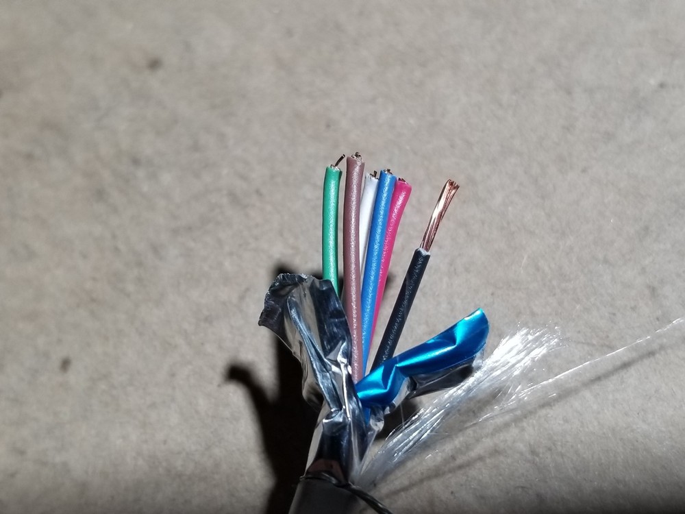 Carol E2106S 22/6C Shielded Control/Communications Cable Plenum White /100ft