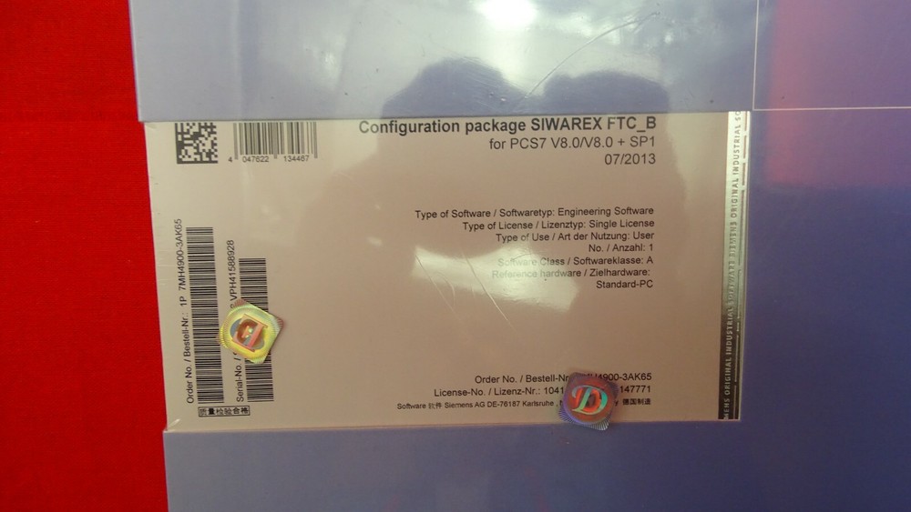 Siemens software package 7MH4900-3AK65 Simatic PCS 7