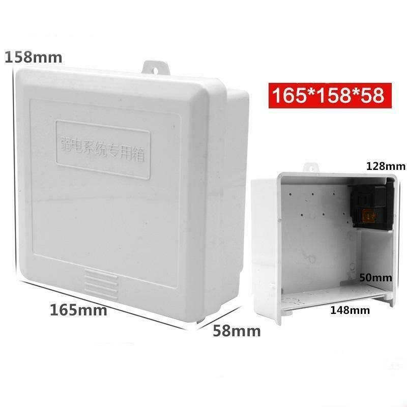165*158*65mm Waterproof Dustproof ABS Plastic Wall Mount Electric Switch Box