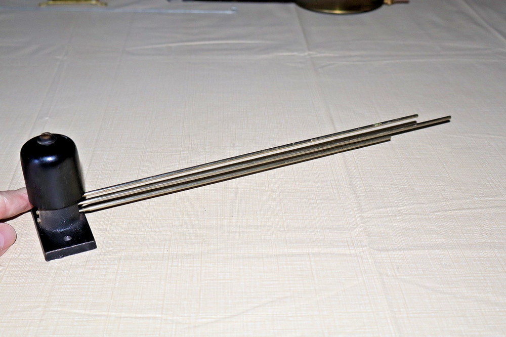 Antique Clock 3-Rod Chime Bar