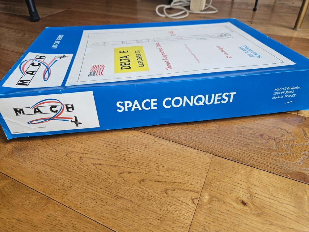 Mach 2 Delta E Explorer 33 1/48 Scale Rocket Model Kit – NASA Thrust Augmented D