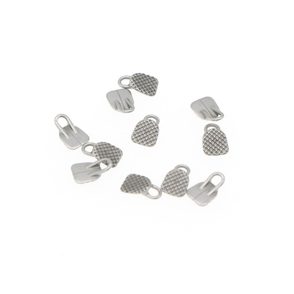 Dental Orthodontic Material Bondable Traction Hook Lingual Button Rectangular