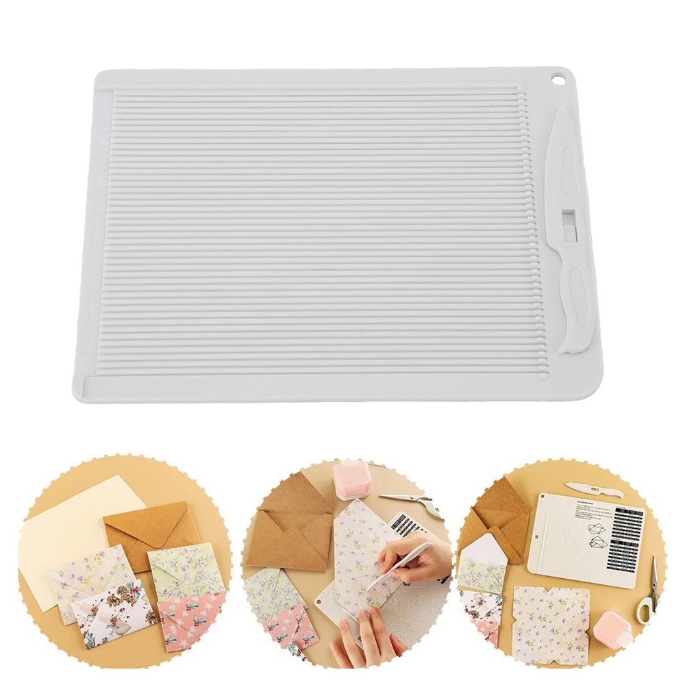 2-Paper Scoring Board Multi Purpose Creasing Board For Book Cover Envelope