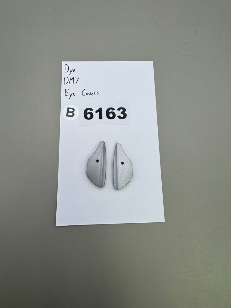 Dye DM7 Eye Covers-Satin Silver