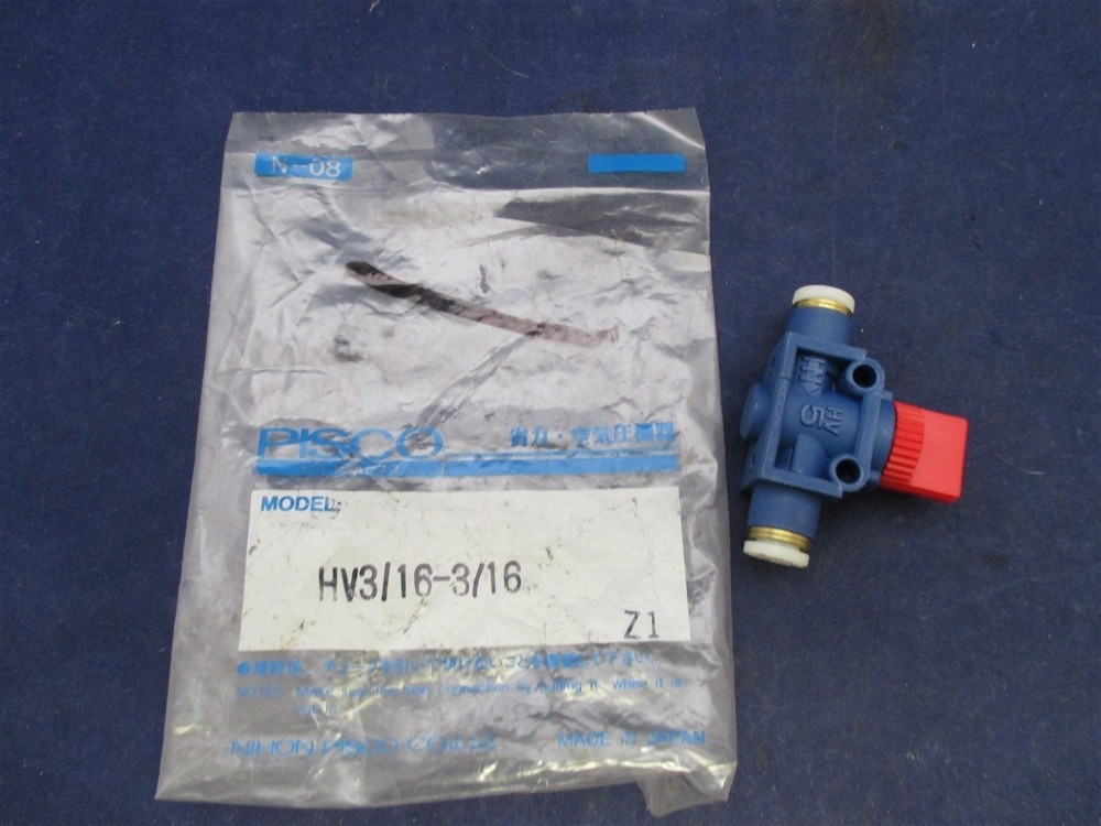 Pisco HV3/16-3/16 New