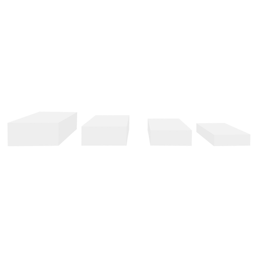 4X Dessert Display Stand Acrylic Party Buffet Riser Multi-purpose Nesting Stand