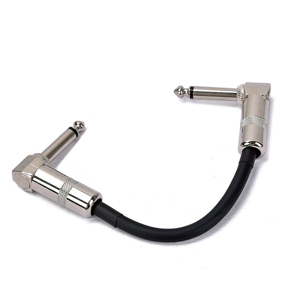 Right Angle 30cm Guitar Effect Pedal Cable Effects Patch Cord Pedal Cable A