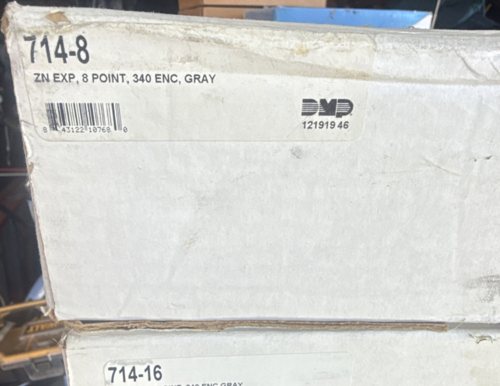 DMP 714-8 Control Panel & Keypad 8 Point 340 ENC Gray Security System