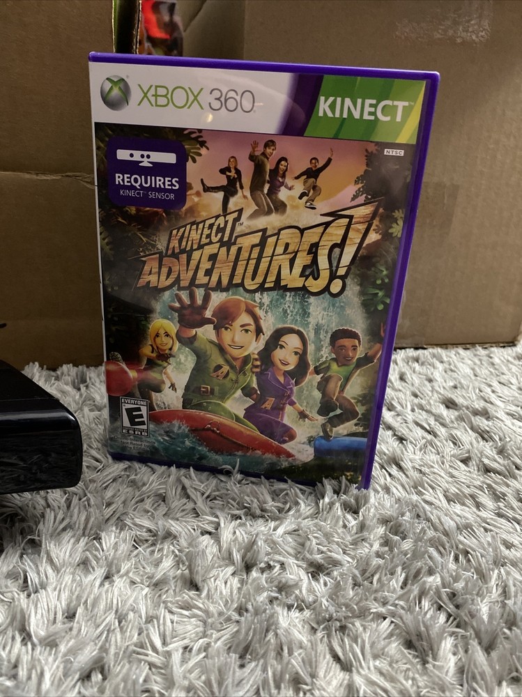 Microsoft Xbox 360 Kinect Sensor Bundle with Kinect Adventures.