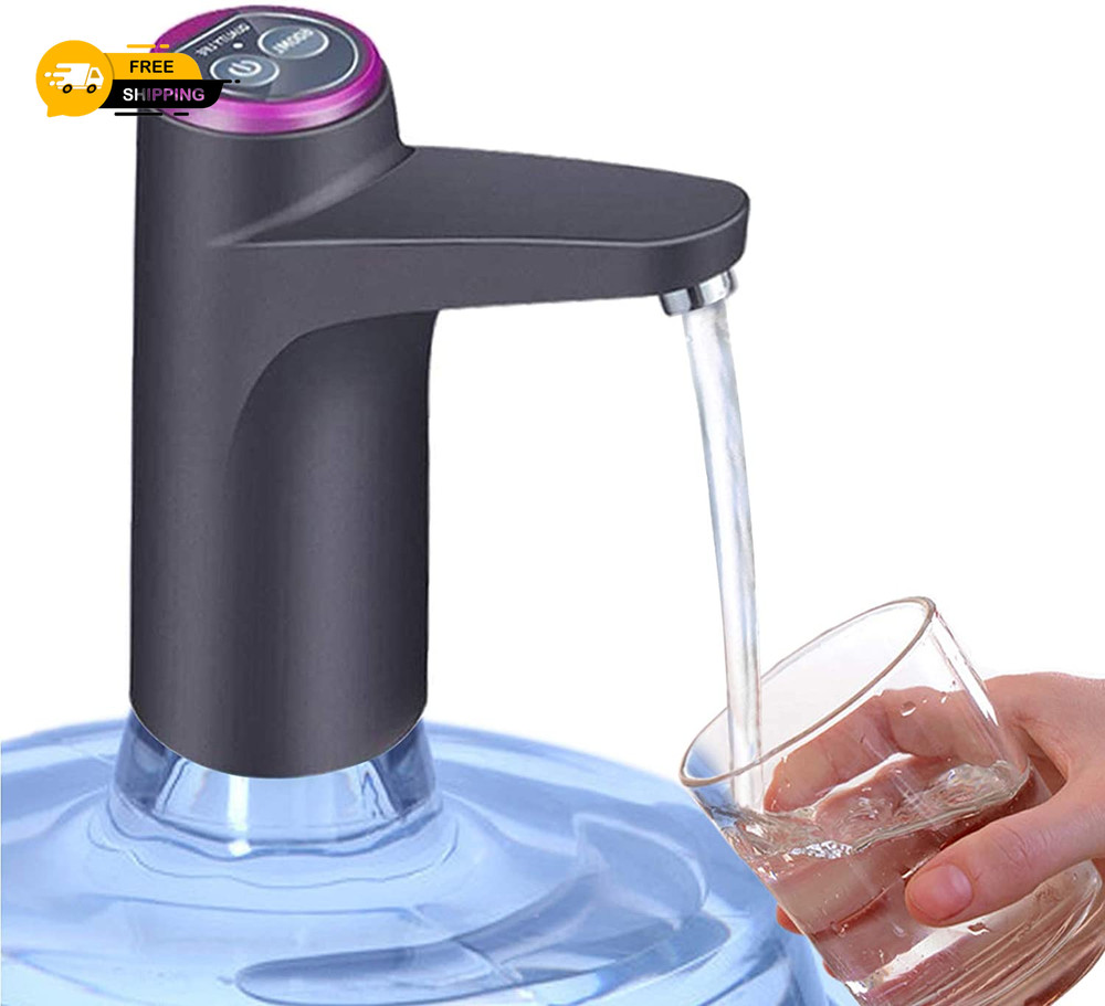 USB Rechargeable Water Pump for 5-Gallon Jugs - BPA-Free, Auto Shut-Off