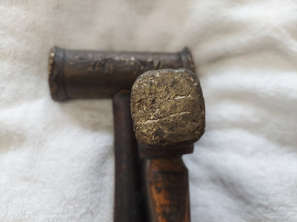 Snap On Mac Tools Brass Hammer Wood Handle