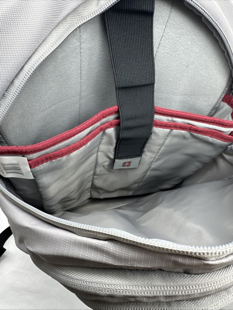 Swiss Tech Unixes 20 Liters Compressor Backpack For School Work Grey New