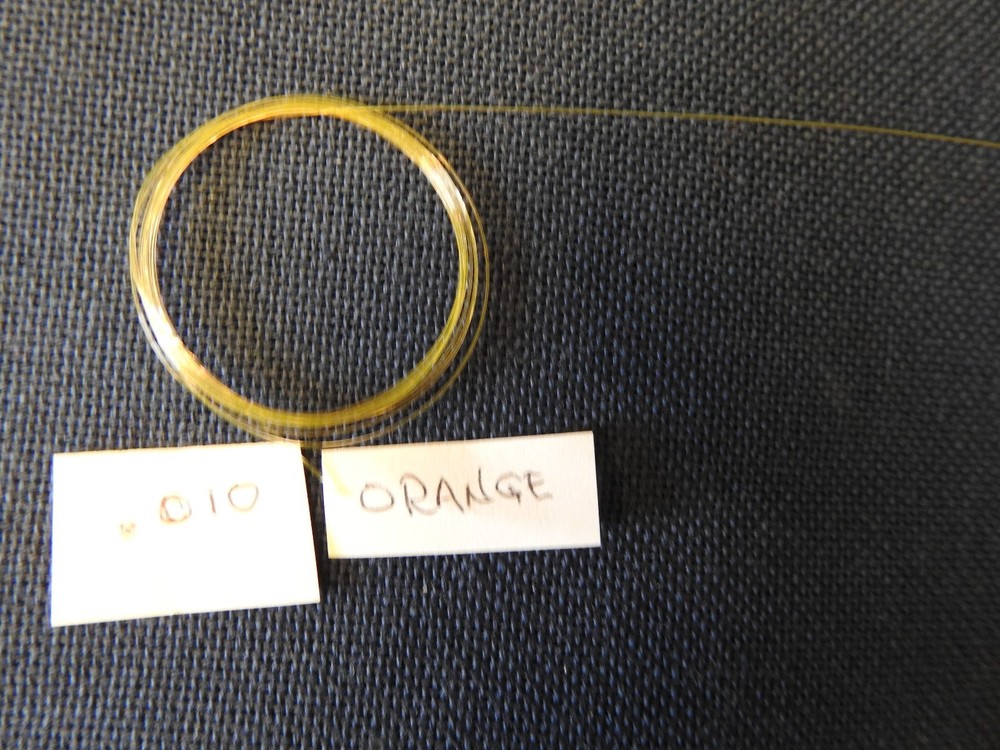 FIBER OPTICS, .010 ORANGE