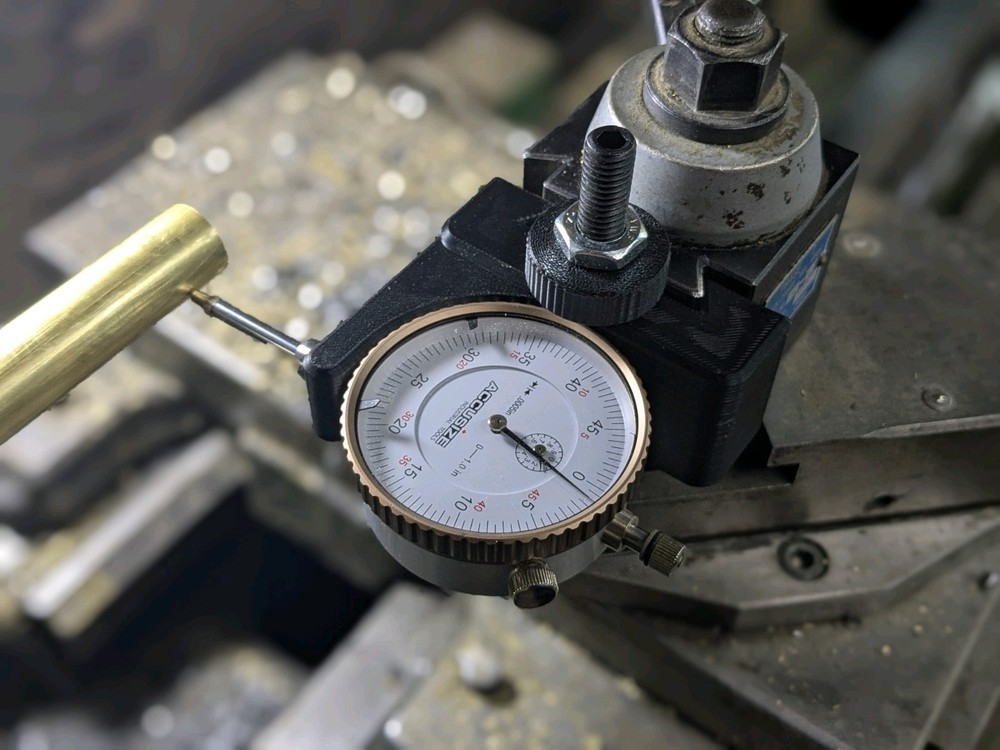 Indicator Holder for CXA Lathe Quick Change Toolpost | For 3/8" Dial Indicators