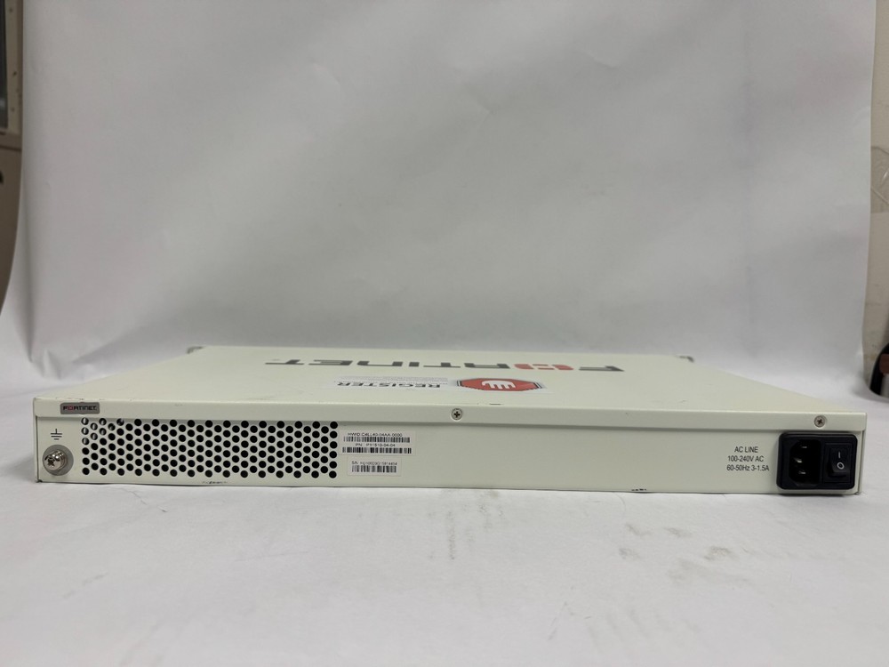 Fortinet Fortigate-100D Network Security Firewall Initialized FG-100D - Used